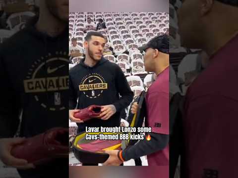 LaVar Pulled Up With The Cavs Colorway Via Camijustice X 