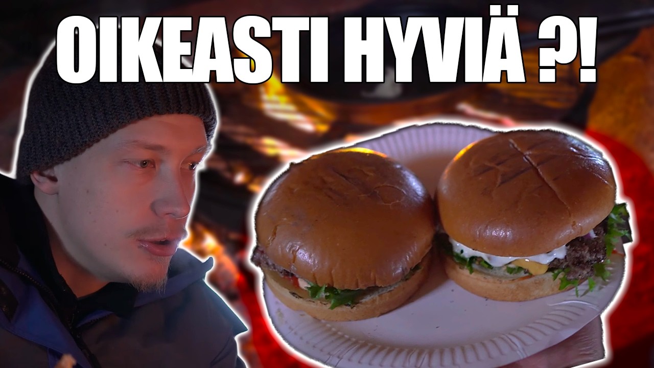 NÄIN VALMISTAT HERKULLISET BURGERIT GRILLIKODASSA 🔥  -  TEKEVÄ KOKKAA #1