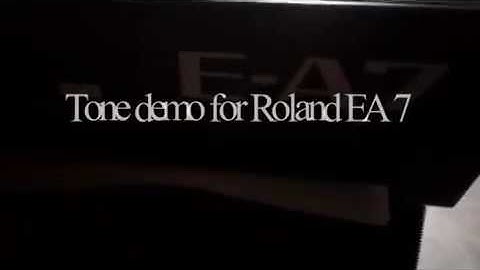 Roland EA7  tone