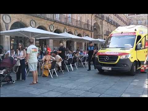 Golpe de calor Plaza Mayor