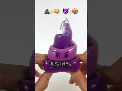 💩+👊=👿+🤬이모지 믹스_Emoji Mixing <strong>with</strong> <strong>nano</strong> tape