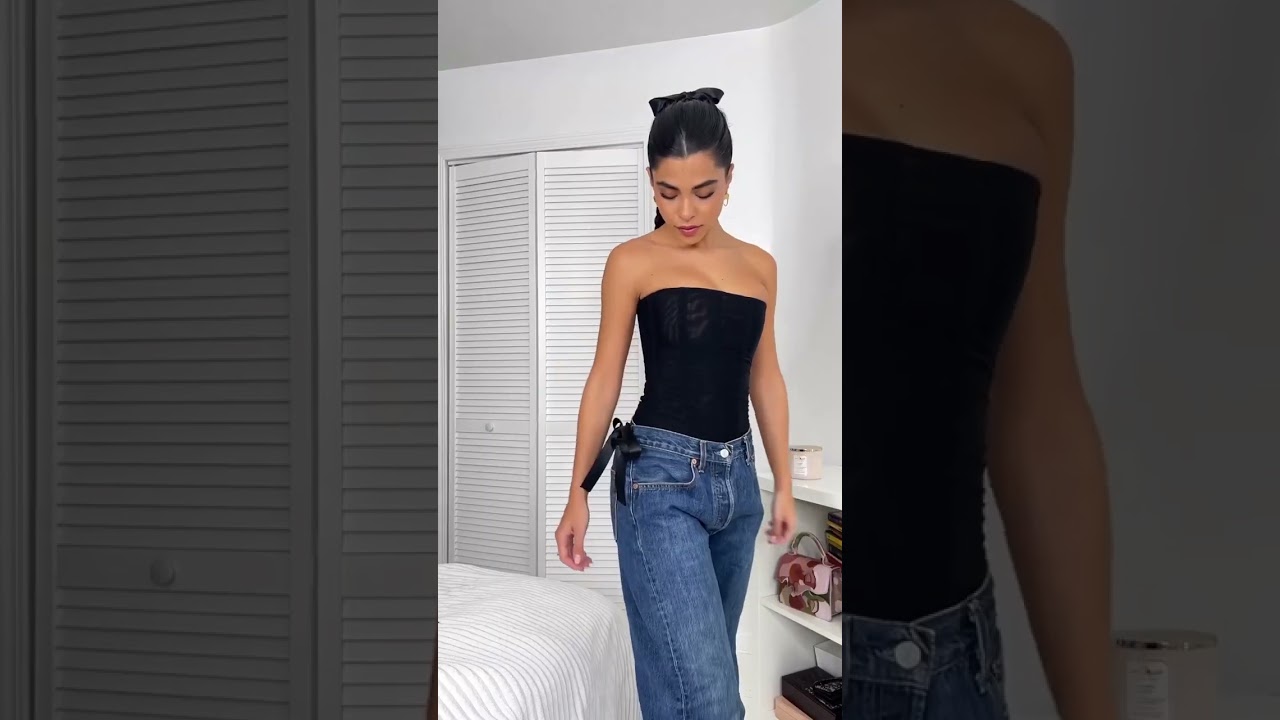 Bow Jeans Hack ✨ | The Secret to a Snatched Waist!
