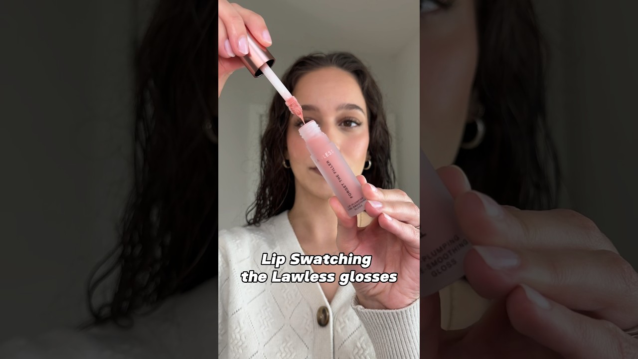 Lawless gloss lip swatches! 