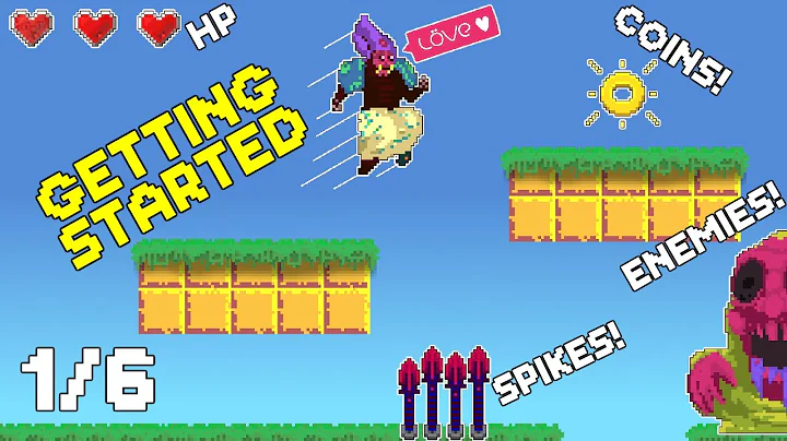 How To Make A PLATFORMER GAME - The Map (Love2D) 1/6