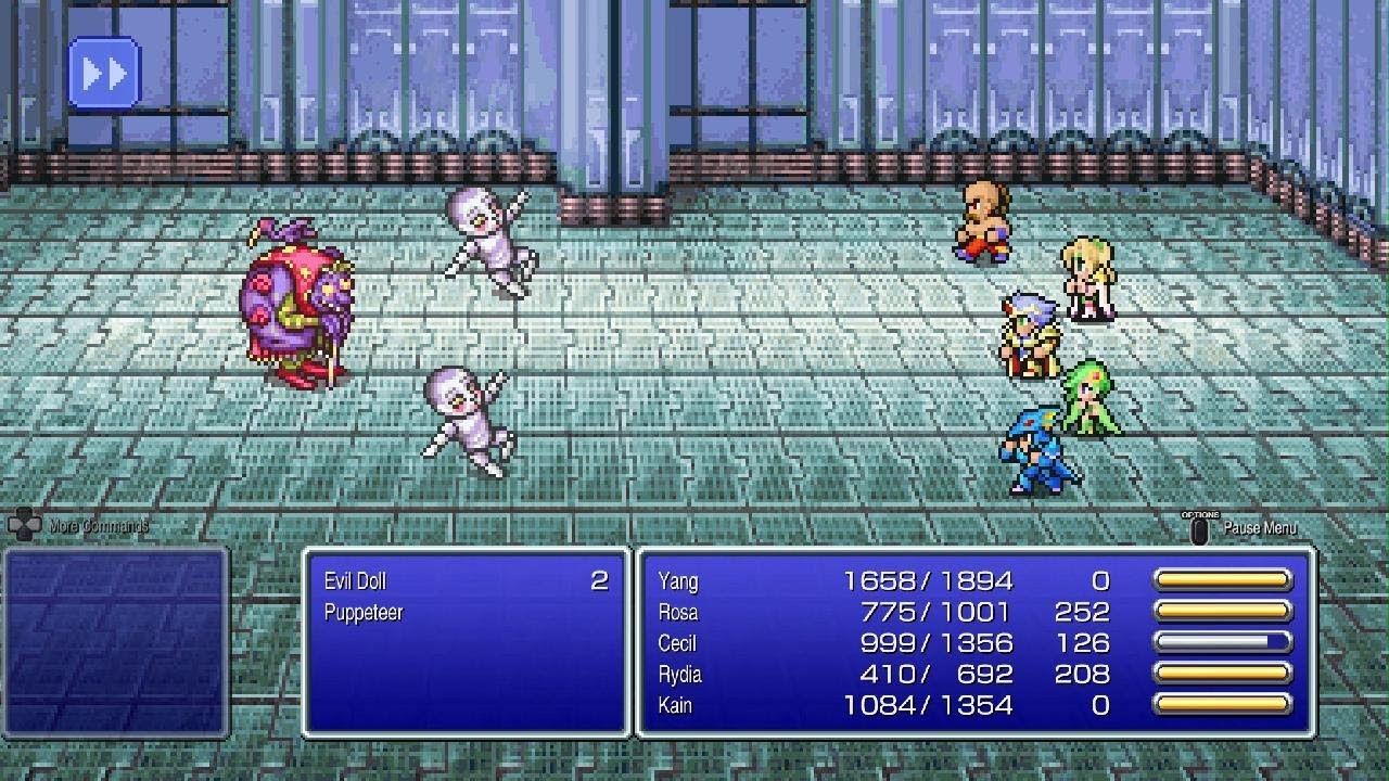 FINAL FANTASY IV Pixel Remaster Tower of Babil Missable Chests and Enemies