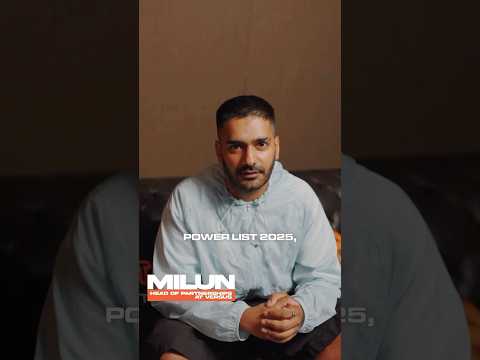 #BROWNPOWERLIST - Meet Milun Kumar - Head of Partnerships at ​⁠@vsrsus!