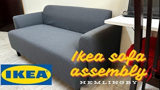 Ikea 2 Seater Sofa Assembly | DIY | Hemlingby