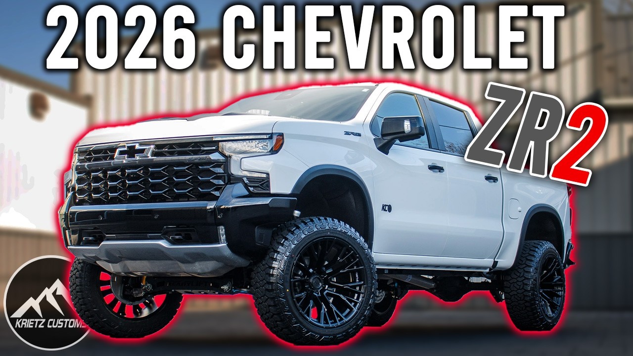 Обновления для Silverado ZR2 2026 года + наша индивидуальная сборка.