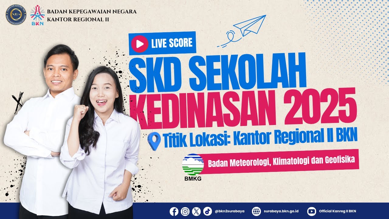 [ SESI 2 | 16 AGUSTUS 2025 ] LIVESCORE SELEKSI SEKOLAH KEDINASAN 2025