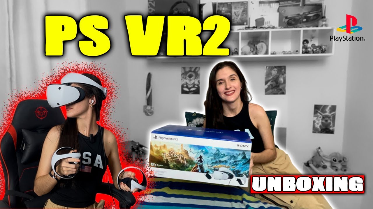 COMPREI o ÓCULOS VR2 para o PLAYSTATION 5! UNBOXING e TESTES!