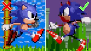 Sonic 1 Pre-render Blast | Sonic hacks gameplay