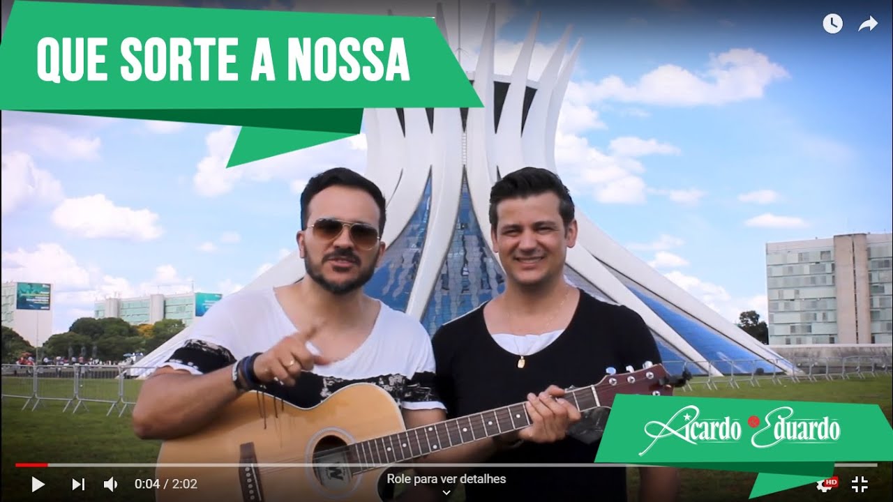 Que sorte a nossa Paula Mattos Ricardo e Eduardo Cover YouTube