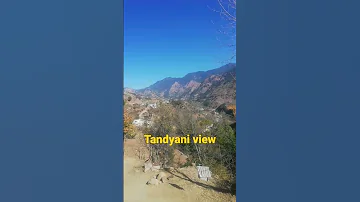 Tandyani Galyat view | #shortvideo #shorts #youtubeshorts #natural #mountains #scenery #forest