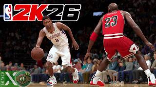 NBA 2K26 | 1996-97: Chicago Bulls vs Philadelphia 76ers | Michael Jordan Allen Iverson [4K60]