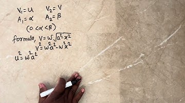 10. A particle performs linear S.H.M. At a particular instant, velocity of the particle is 