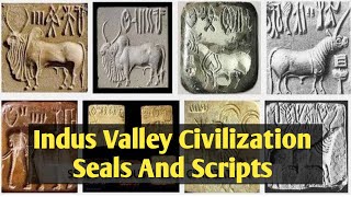Indus Valley Civilization Seals And Scripts