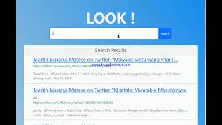 simple django search engine