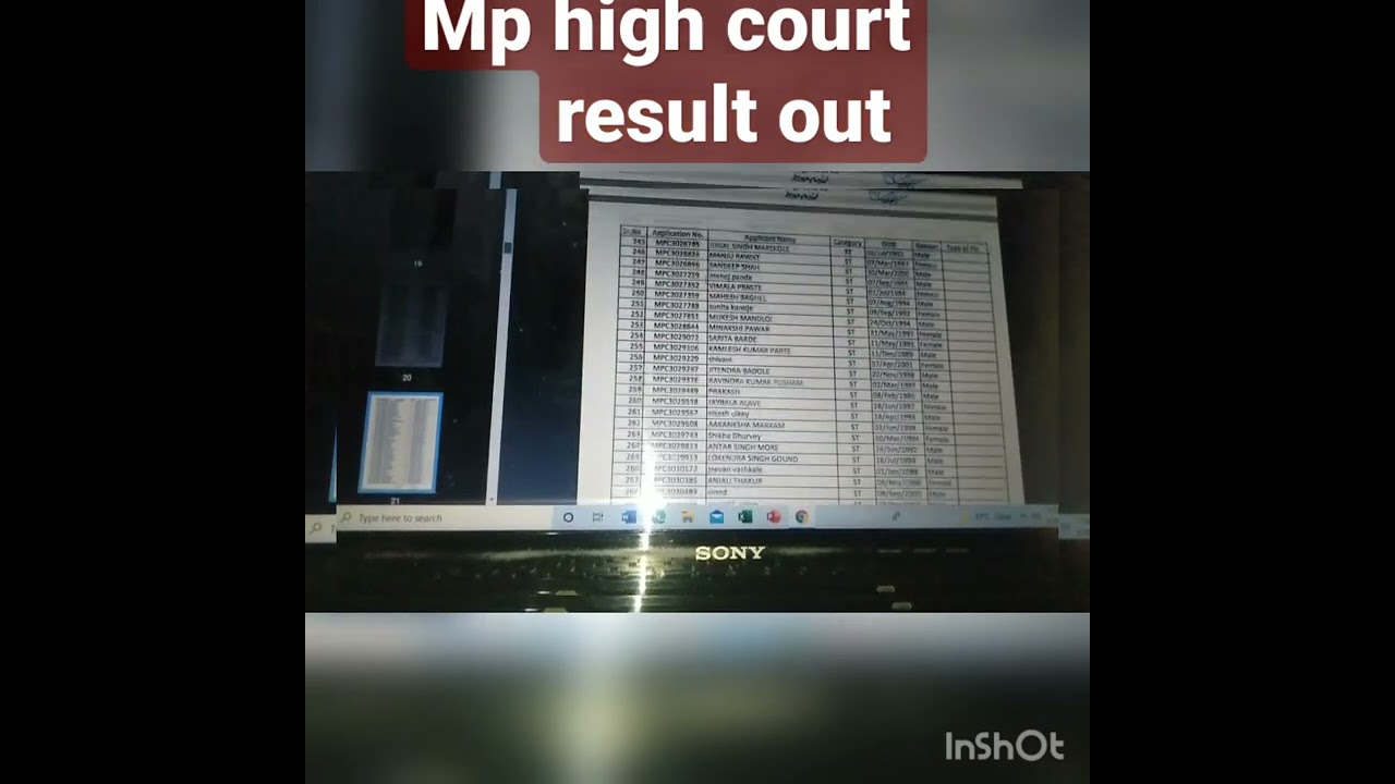 mp high court result out ,,## high cutoff##