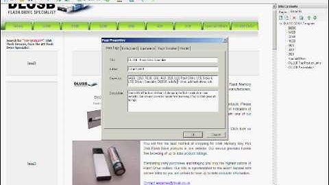 DLUSB VIDEO # 1 | Web Page Maker (How I Create My Websites) |