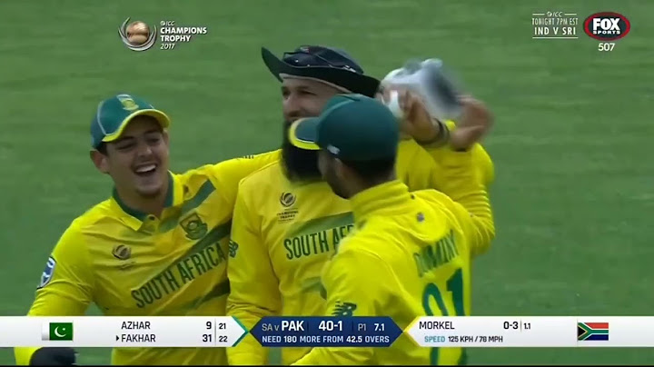 Pakistan vs South Africa Highlights | ICC Champions Trophy 2017 | Match 7