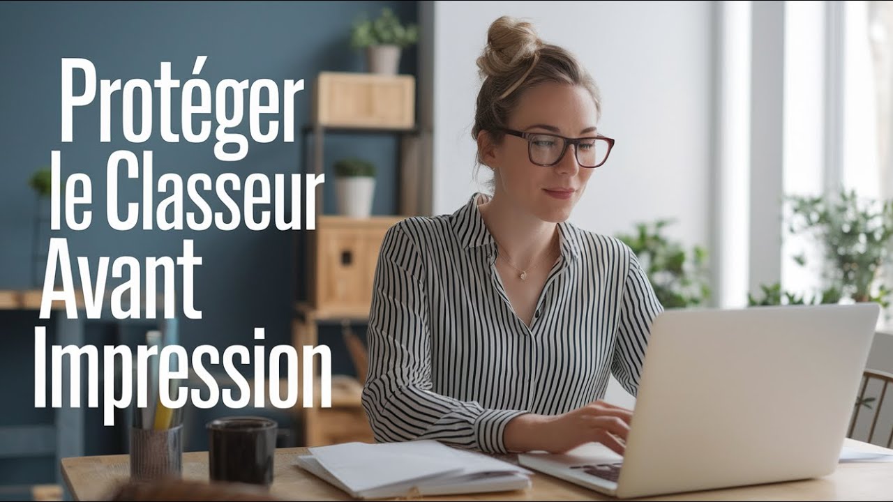 Excel 365 – Protéger le classeur avant impression facilement 🔐