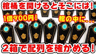 ツイステならでは！高いけど凄く良い！棺桶アクリルキーホルダーを２ボックスで配列検証してみた！【ディズニーツイステッドワンダーランド】