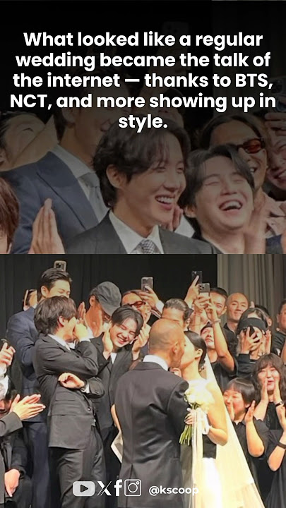 Famous Hair stylist kim youngjin got married #rm #suga #jhope #nct #kangdaniel #kpopnews #bts