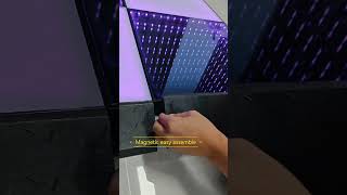 led dance floor 3d infinity effect #stage #concerts #disco #party #entertainment #ledlights #music
