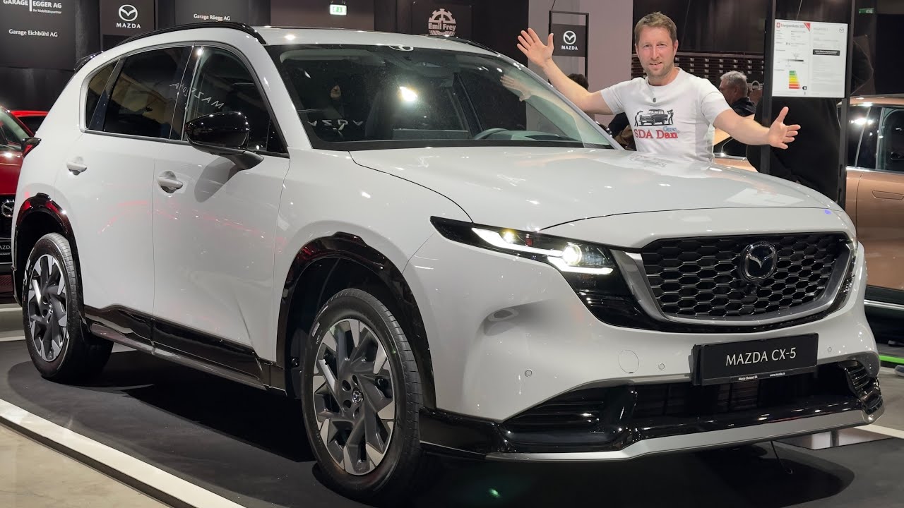 Первый взгляд на новую Mazda CX-5 2026 года