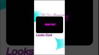 Text Animation Tutorial | Alight Motion 🔥 #reels #alightmotion #editingtutorial