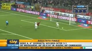 Novara - Inter 3 1 20092011 Ampia Sintesi Sky