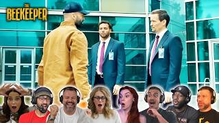 BEST Reaction to ''Jason Statham Blows Up The Call Center'' In The Beekeeper (2024)