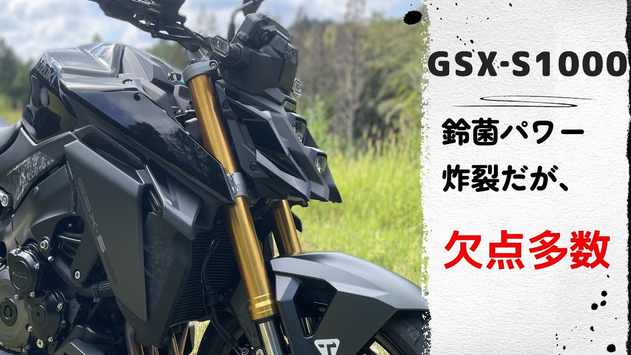 【GSX-S1000】インプレッション　リッターネイキッドNO .1 なのか？