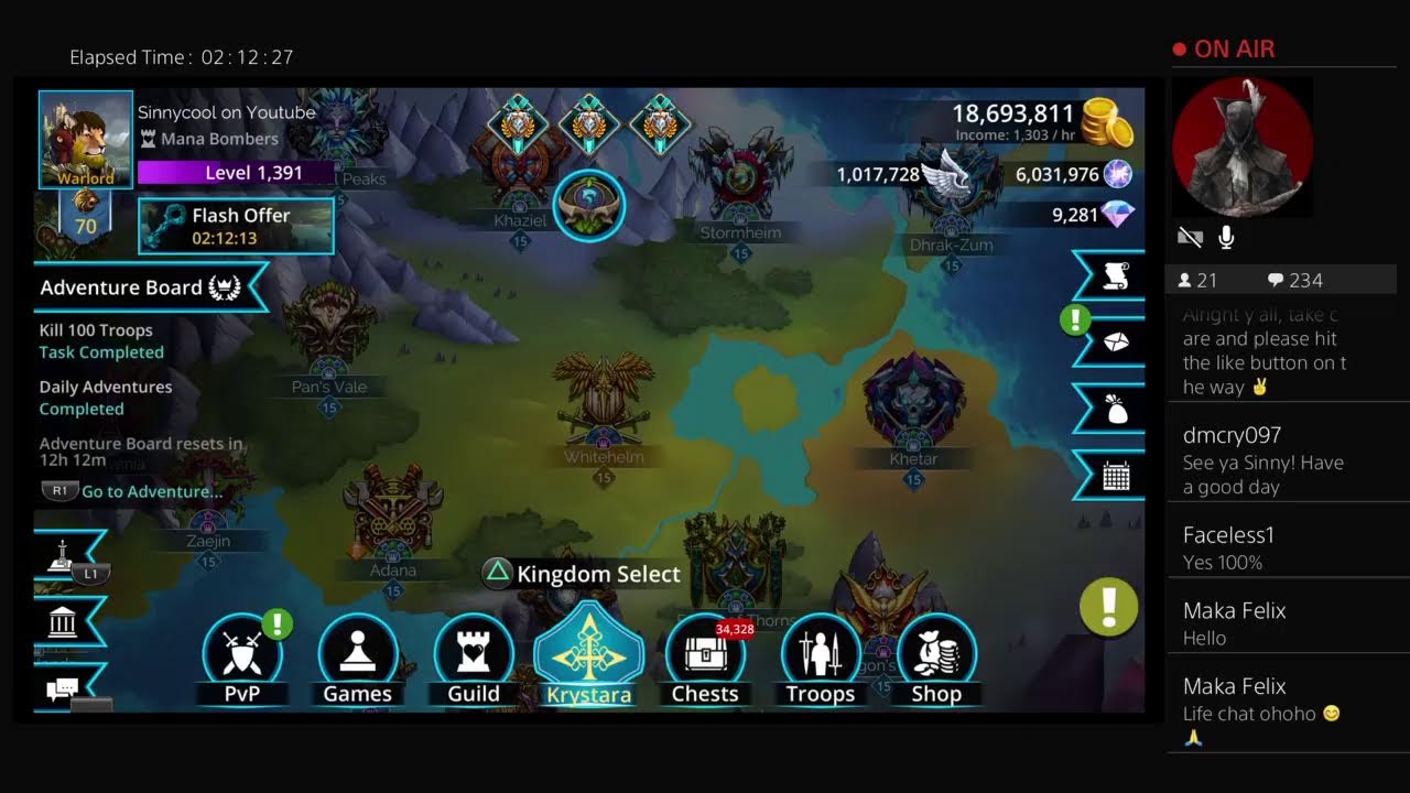 Gems of War Live Stream 2022 | ARENA KING lets YOU pick worst team. No repicks EVER