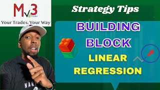 Linear Regression Indicator Trading | Strategy Building Blocks