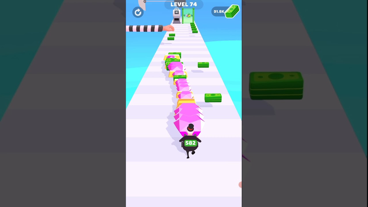 Atm rush 💲All level Gameplay Android. is 💵💵