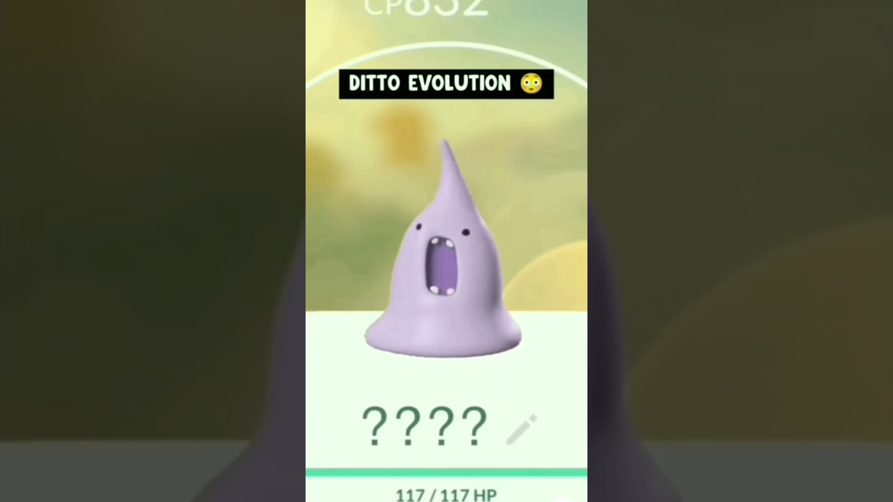 Ditto evolution. 