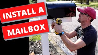 Mailbox Install for Beginners