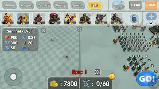 Epic Battle Simulator 2 Epic Levels Level 1