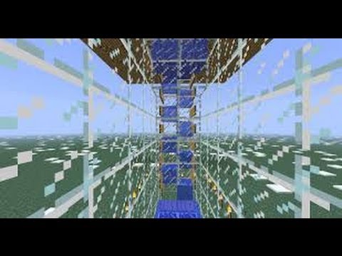 Minecraft- How to make an water elevator on PS3