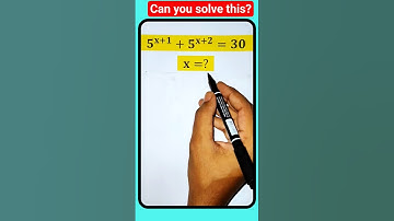 Exponent Math with 5 #maths #shortsfeed #shorts