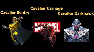 How to defeat Cavalier Sentry, Carnage, Darkhawk -Multi-Versonality-MCOC Marvel Contest of Champions