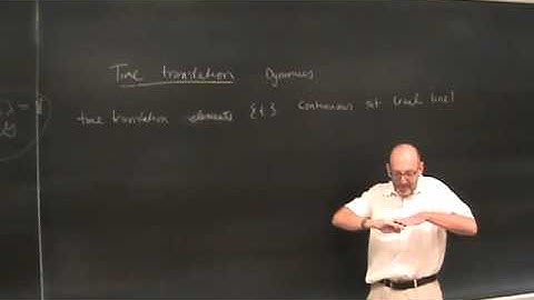 Phys521F14 Podcast12   Time evolution operator, conservation, and symmetries