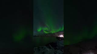 Gopro | Vibrant Northern Lights Show 🎬 Evan Possley #Shorts #Northernlights