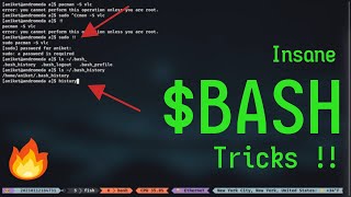 5 Advanced Bash Tips - Linux Tutorial