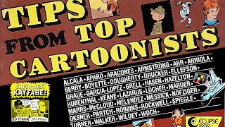 Make More Comics 101: Tips from Top Cartoonists!!! Scott McCloud! Mort Walker! Rockwell!