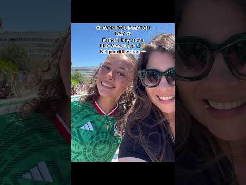 🏆 Father’s Day at the FIFA World Cup! | Belgium vs Iran ⚽️ | Why Not Family #fifa