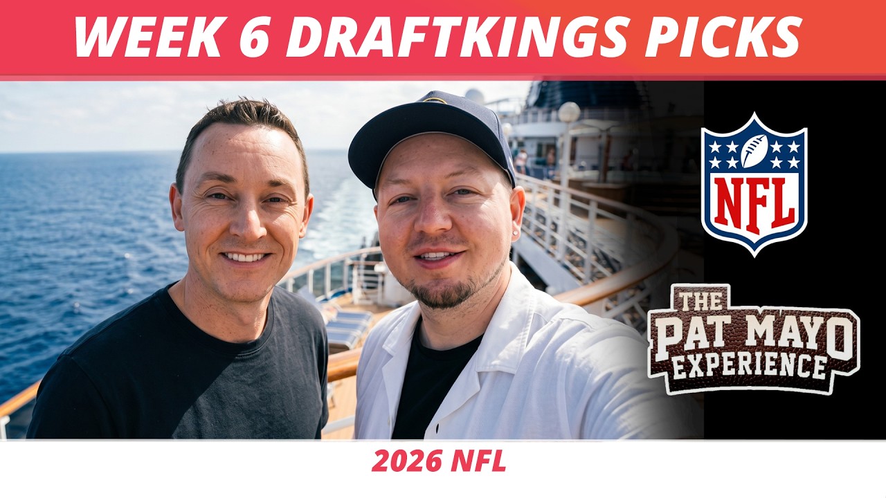 Week 6 DraftKings Picks: Winning Lineups, Value Plays & Strategy