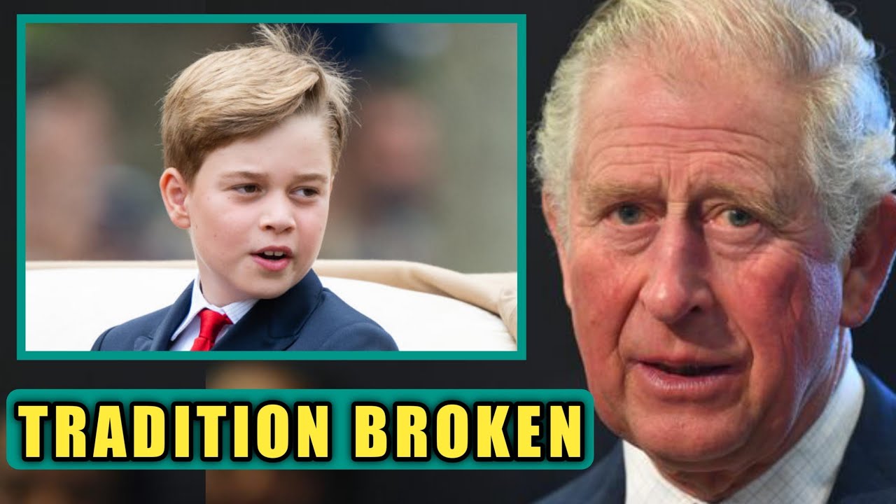 King Charles Mad As Future King George Breaks Royal Tradition As He 