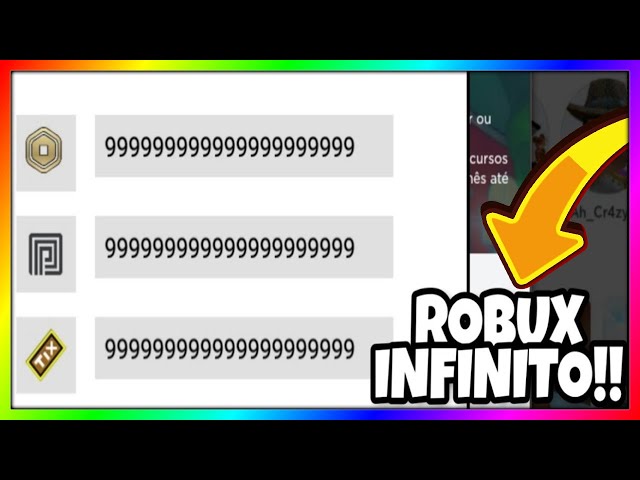 COMO ter ROBUX INFINITO DE GRAÇA NO ROBLOX : Como ganhar robux de